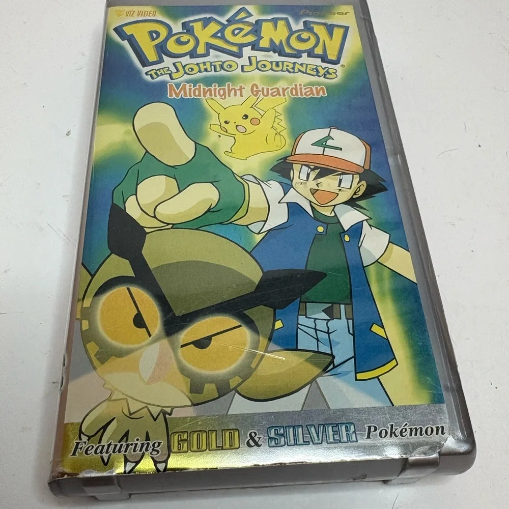 Pokémon The Johto Journeys VHS